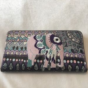 Sakroots Elephant Slim Wallet